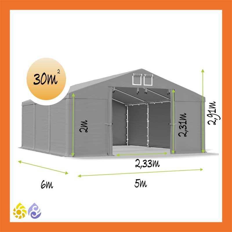 Lagerzelt Garagenzelt TOP