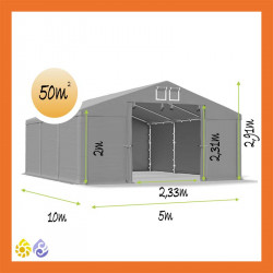 Lagerzelt Garagenzelt TOP