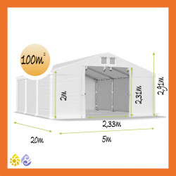 Lagerzelt Garagenzelt TOP