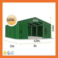 Lagerzelt Garagenzelt TOP