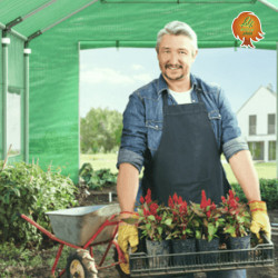 Foliengewächshaus Stahl 3x4 Zufriedenheit