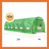 Maßangaben Gewächshaus 4x10 grün