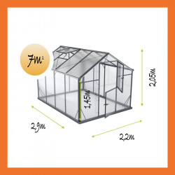 Gewächshaus Hybrid...
