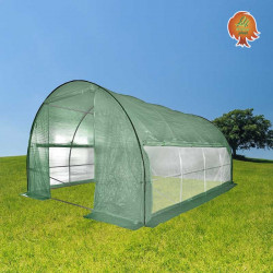 Gewächshaus Folie Stahl Runddach Air 2x3