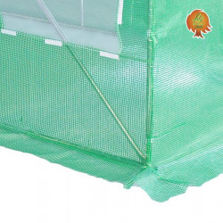 Gewächshaus Folie Stahl Runddach 2x3