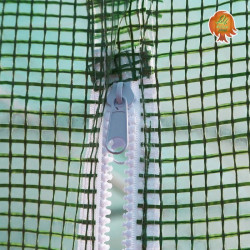 Gewächshaus Folientunnel Stahl Runddach 2x3