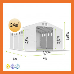 Lagerzelt Garagenzelt Skylight TOP