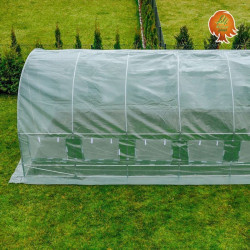 Gewächshaus Folie Stahl Runddach 2x2