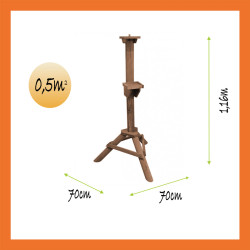 Ständer für Vogelfutterhaus