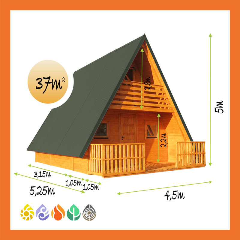Ferienhaus Panoramahütte DIY