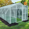Gewächshaus Folie PVC Satteldach 2,8x3,1