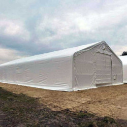 Lagerhalle PVC Stahl Satteldach Kontor