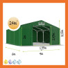 Lagerzelt PVC Stahl Satteldach Depot