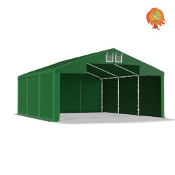Lagerzelt PVC Stahl Satteldach Depot