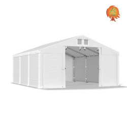 Lagerzelt PVC Stahl Satteldach Depot