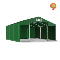 Lagerzelt PVC Stahl Satteldach Depot