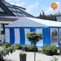 Lagerzelt PE Stahl Satteldach Magazin