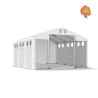 Lagerzelt PVC Stahl Satteldach Skylight