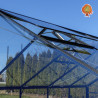 Gewächshaus Glas Aluminium Satteldach Kristall