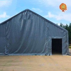 Lagerhalle PVC Stahl Satteldach Arctis
