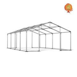 Lagerzelt PVC Stahl Satteldach Hangar