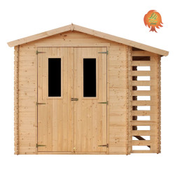 Gartenschuppen Holz Satteldach Remise