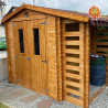Gartenschuppen Holz Satteldach Remise