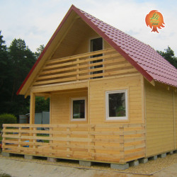 Ferienhaus Holz Satteldach Küstenglück DIY