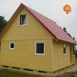 Ferienhaus Holz Satteldach Küstenglück DIY