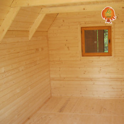 Ferienhaus Holz Satteldach Moorruh DIY