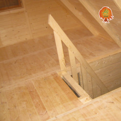 Ferienhaus Holz Satteldach Moorruh DIY