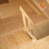 Ferienhaus Holz Satteldach Moorruh DIY