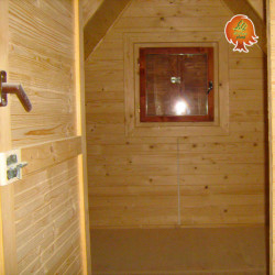 Ferienhaus Holz Satteldach Moorruh DIY