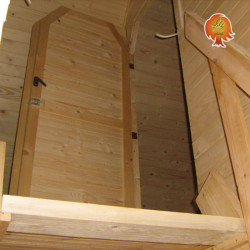 Ferienhaus Holz Satteldach Moorruh DIY