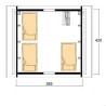 Ferienhaus Holz Satteldach Moorruh DIY