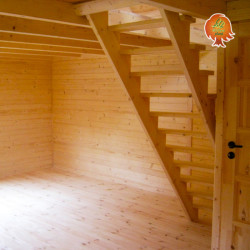 Ferienhaus Holz Satteldach Seeadler DIY