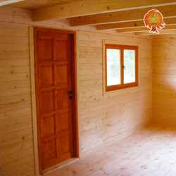 Ferienhaus Holz Satteldach Seeadler DIY