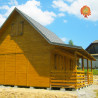 Ferienhaus Holz Satteldach Seeadler DIY