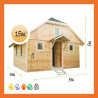 Ferienhaus Holz Satteldach Höhentraum DIY