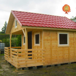 Ferienhaus Holz Satteldach Höhennest DIY
