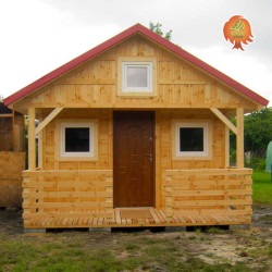 Ferienhaus Holz Satteldach Höhennest DIY
