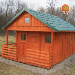 Ferienhaus Holz Satteldach Höhennest DIY