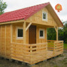 Ferienhaus Holz Satteldach Höhennest DIY