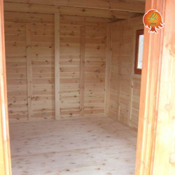 Ferienhaus Holz Satteldach Höhennest DIY