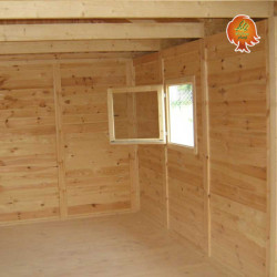 Ferienhaus Holz Satteldach Höhennest DIY