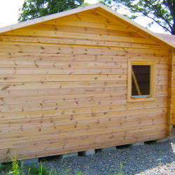 Ferienhaus Holz Satteldach Morgenlied DIY