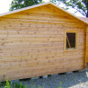 Ferienhaus Holz Satteldach Morgenlied DIY