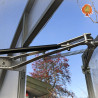 Türöffner Gewächshaus Polycarbonat Stahl Universal