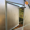 Türöffner Gewächshaus Polycarbonat Stahl Universal