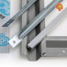 Regal Gewächshaus Polycarbonat Stahl Universal